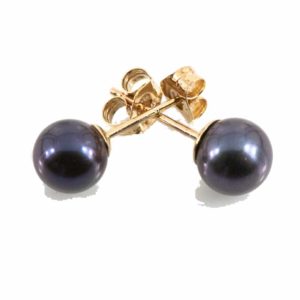 9ct 6-7mm Grey Freshwater Pearl