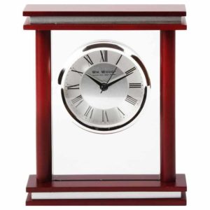 Wooden Square Mantel Clock