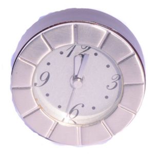 Stainless Steel Alarm Clock